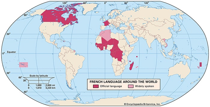 کشورهای فرانسوی زبان در دنیا