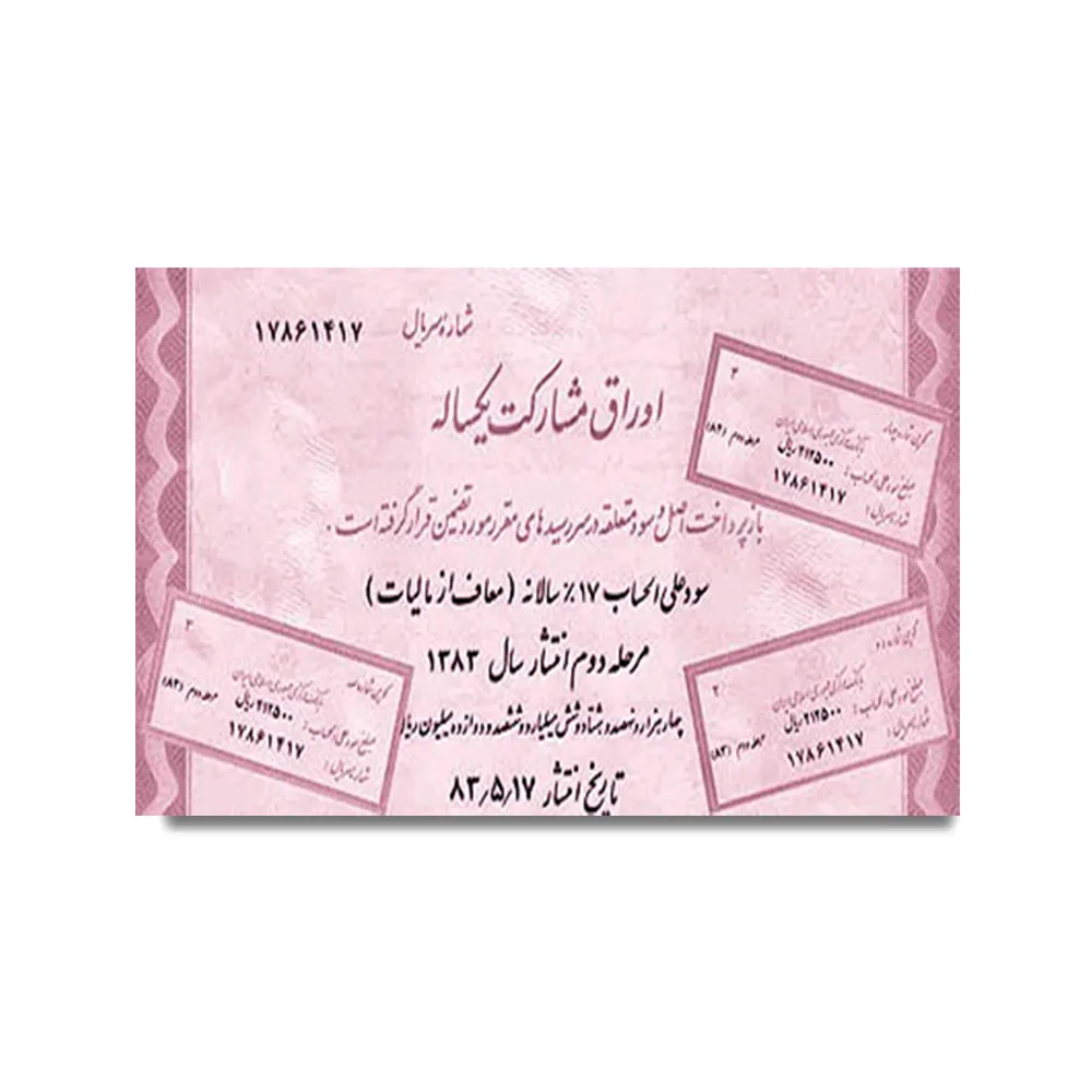 ترجمه رسمی انواع اوراق مشارکت و اوراق قرضه